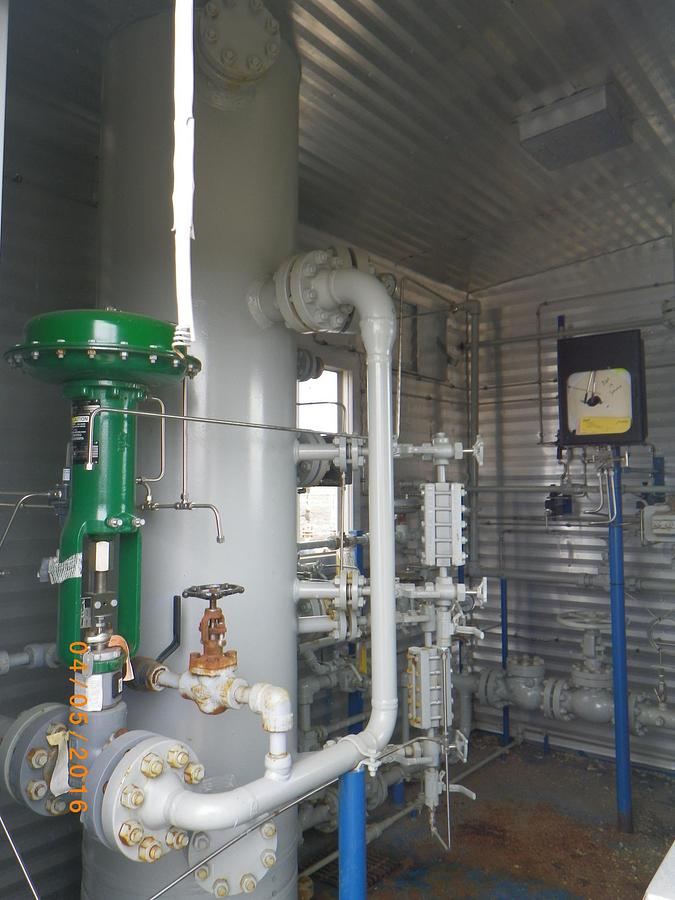 Used 20" 1440# Sour Vertical Separator Package