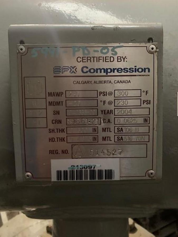 Used 1085 HP Ariel JGK/6 4 Stage Compressor w/Caterpillar 3516TALE Driver