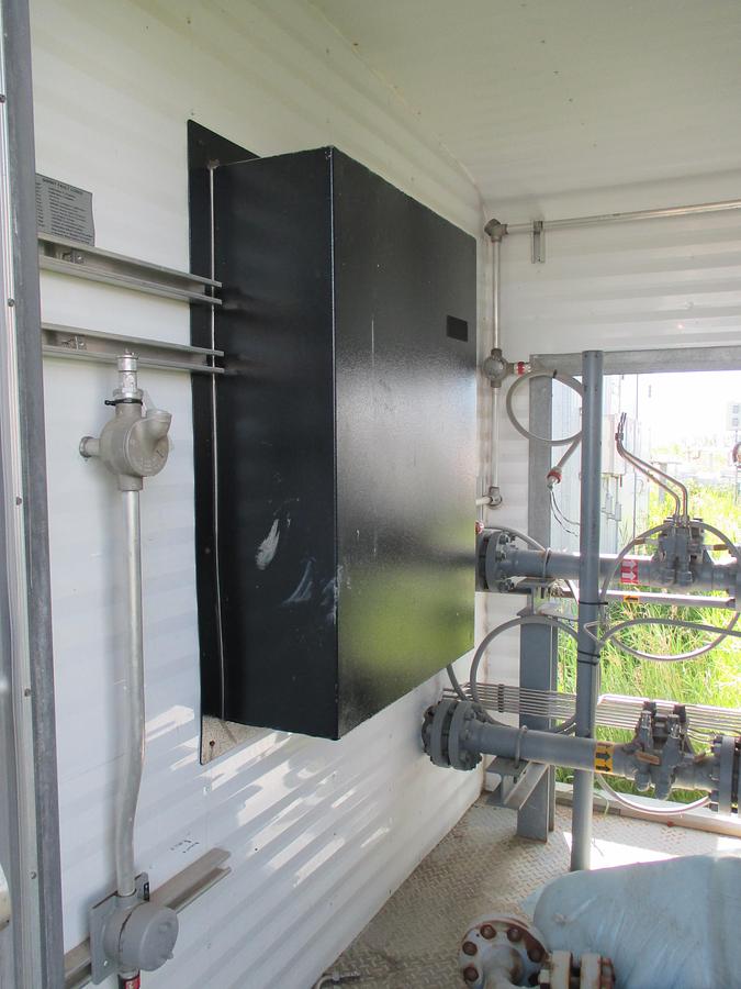 Used 3" 600# ANSI Dual Simplex Meter Skid