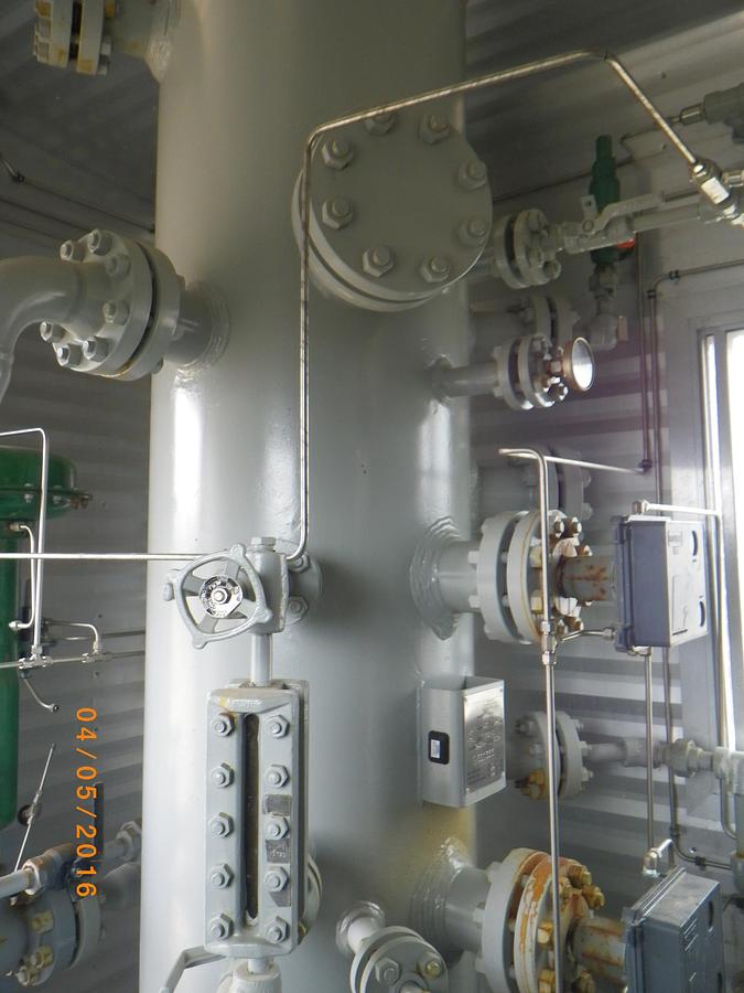 Used 20" 1440# Sour Vertical Separator Package