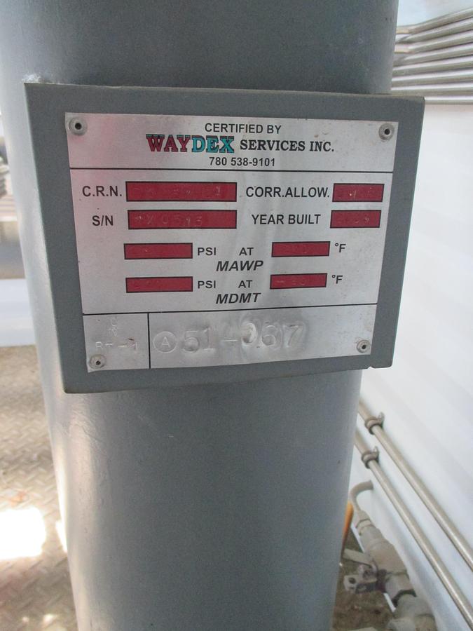 Used 3" 600# ANSI Dual Simplex Meter Skid
