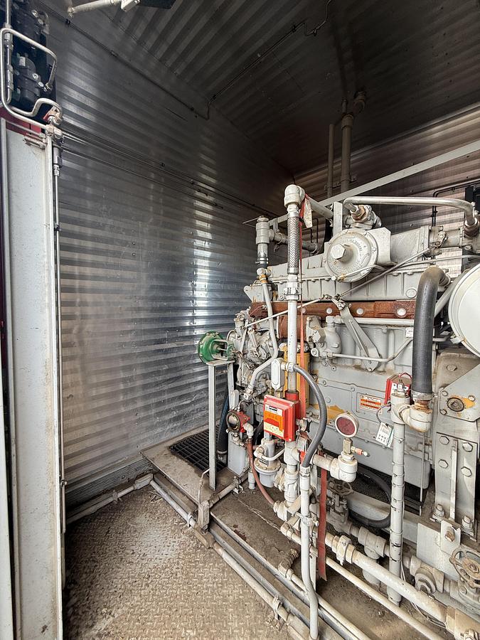 Used CAT G3306TA/Gemini H302 Natural Gas Compressor