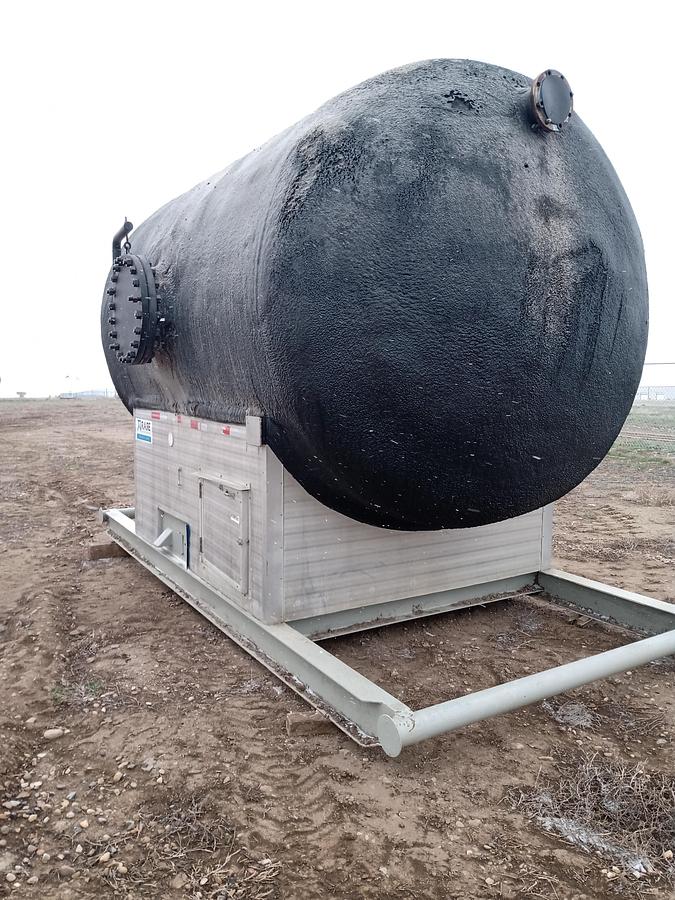 Refurbished 100 BBL 50 PSI 96" x 10' Sour Flare KO