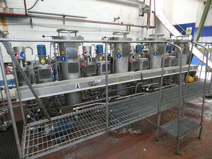 Used 2018 Thies Ecoblock Quattro Yarn Dyeing (4 Vessel)
