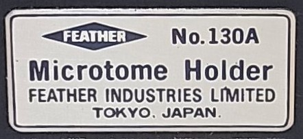 Used Feather Safety 130A Microtome Blade Holder