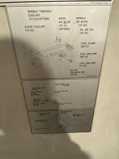 Used 2001 Mazak Mazatech FH-8800 Horizontal Machining Center