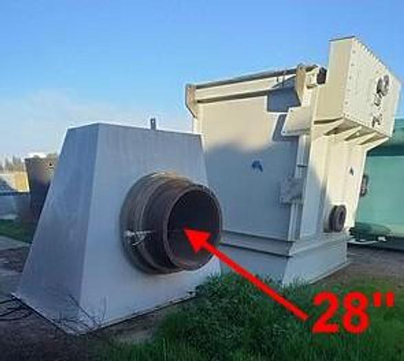 Used Heat Exchanger, Air-Fin Tube, 1200 deg F, Canon Boiler Works #S744456