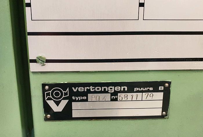 Used Vertongen Tenoning Machine P04