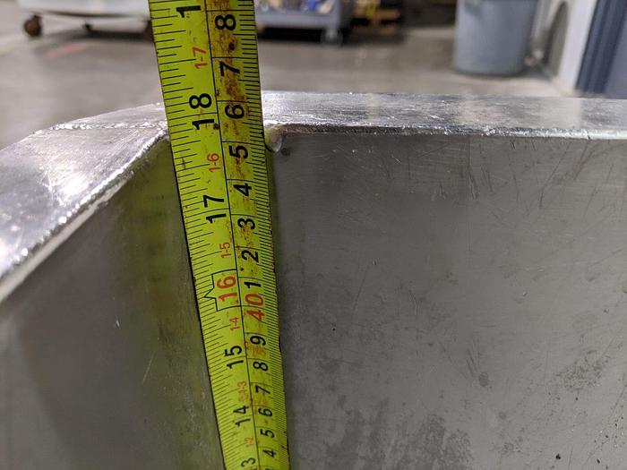 Used 80 Gallon Rolling Square Tank