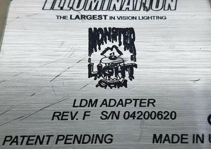 Used SPECTRUM ILLUMINATION LDM ADAPTER REV.F S/N 04200620