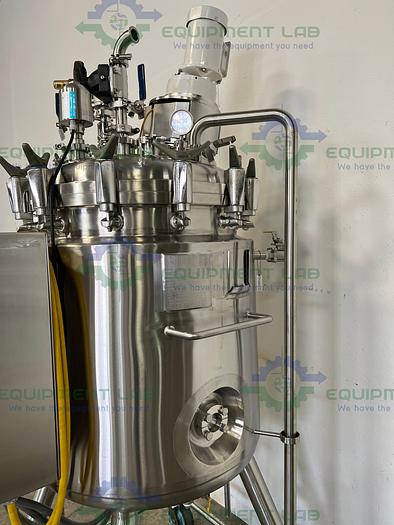 Used Precision  250 Liter Stainless Steel Jacketed Reactor 400 PSI w/ Reliance Motor
