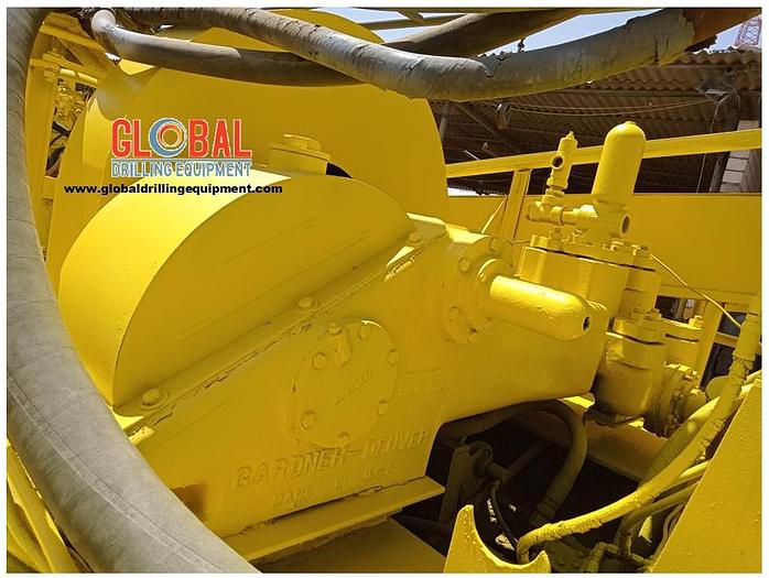 Used Item 0169 : 1969 Cyclone Dyna Rig ( TH60 Cyclone) with 5x6 Mud pump