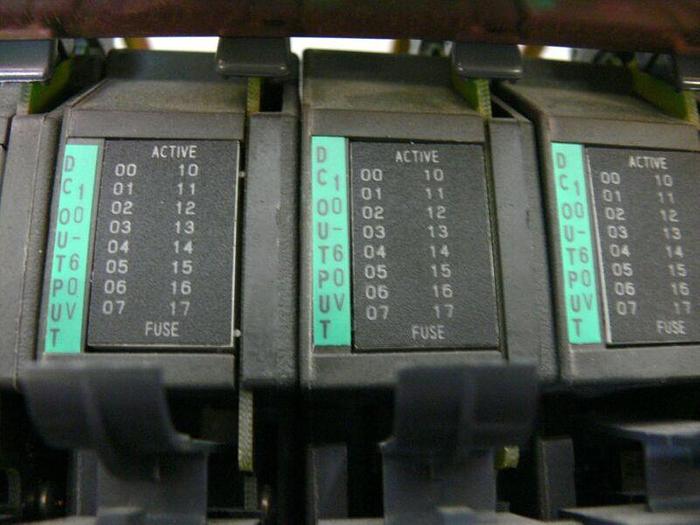 Used Allen Bradley 1771-A4B 16 Slot Chassis w/ PLC-5/40 Controller, 2 Input, 3 Output