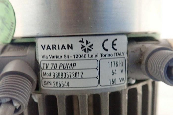 Used Varian Turbo-V 70 9699357 TV 70 9699357S012 Turbo Pump