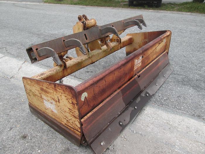 Used Gannon 80" Box Blade With Hydraulic Rippers