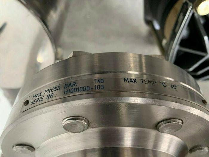 Used DDN Process HPLC Preparative Column 140 BAR w/ Pump & Gauge @ 2000 PSI