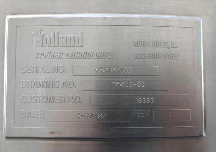 Used Tank, 400 Gallon, 316L Stainless Steel, Holland, Deaerator, FV #S743863