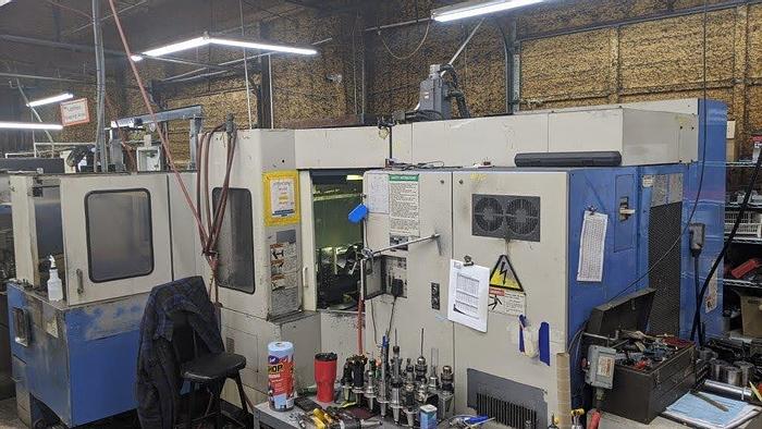 Used 1991 MAZAK Mazak H400N 3 Axis Horizontal Mill