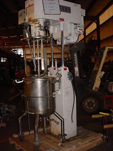Used 30 GALLON MYERS TRIPLE SHAFT MIXER – 550A-5-5-1559 (#9674)