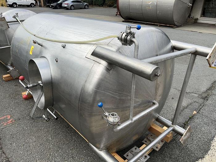 Used Tank, 775 Gallon, Stainless Steel, 25 BBL Brite Tank #S744738