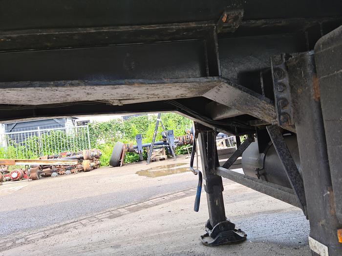 Used 2003 HFR 2 AXLE/ CITY/ FRIDGE TRAILER/ OPEN SIDE/ LOADING LIFT STEERING AXLE FRIDGE UNIT