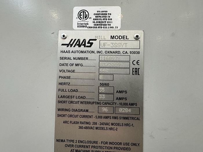 Usato 2019 Centro verticale Hass VF-3SSYT
