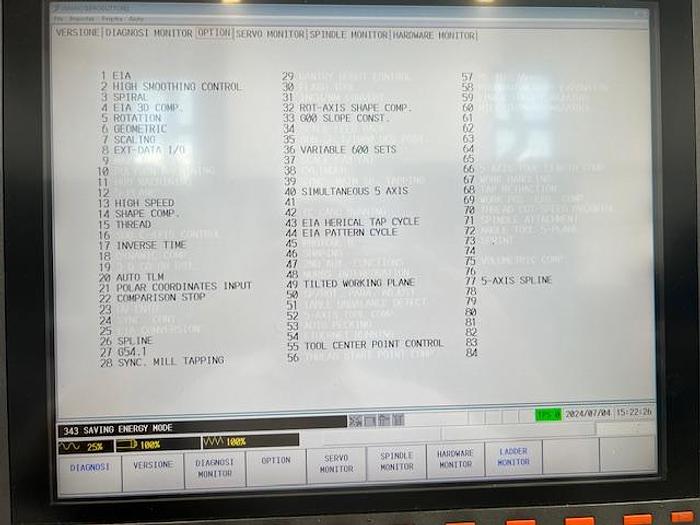 Usato CENTRO VERTICALE 5 ASSI SIMULTANEI MAZAK VARIAXIS I 700