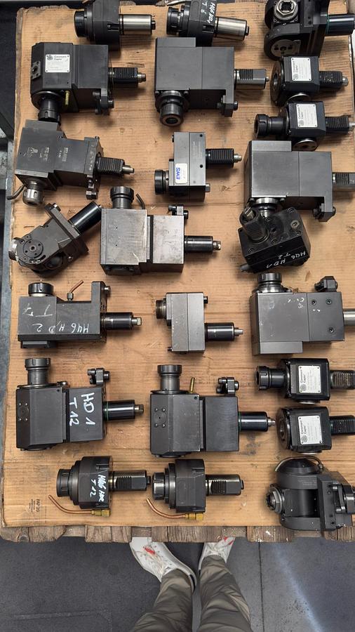 Usato Tornio usato Mazak Multiplex 6200 Y completo di GL 100 a vassoi