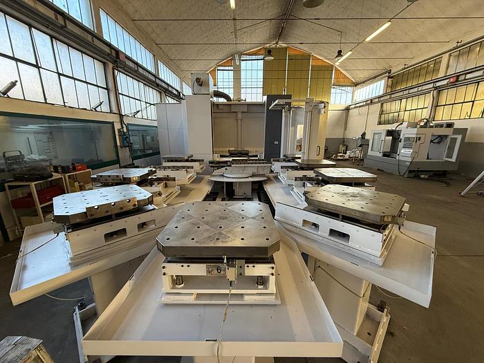 Usato CENTRO DI LAVORO CNC ORIZZONTALE OKUMA SPACE CENTER MA-600HB 10 PALLET