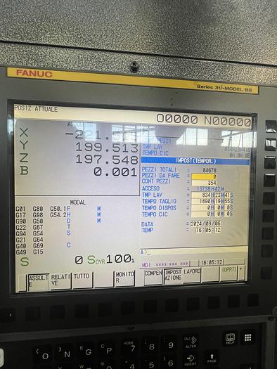 Usato Centro di lavoro verticale Fanuc Mod. Robodrill æ-D21LiB5