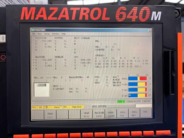 Usato Centro di lavoro verticale usato Mazak MTV655/60N