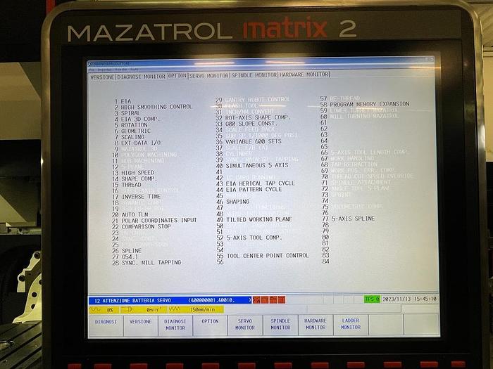 Usato 2016 MAZAK VARIAXIS J 600