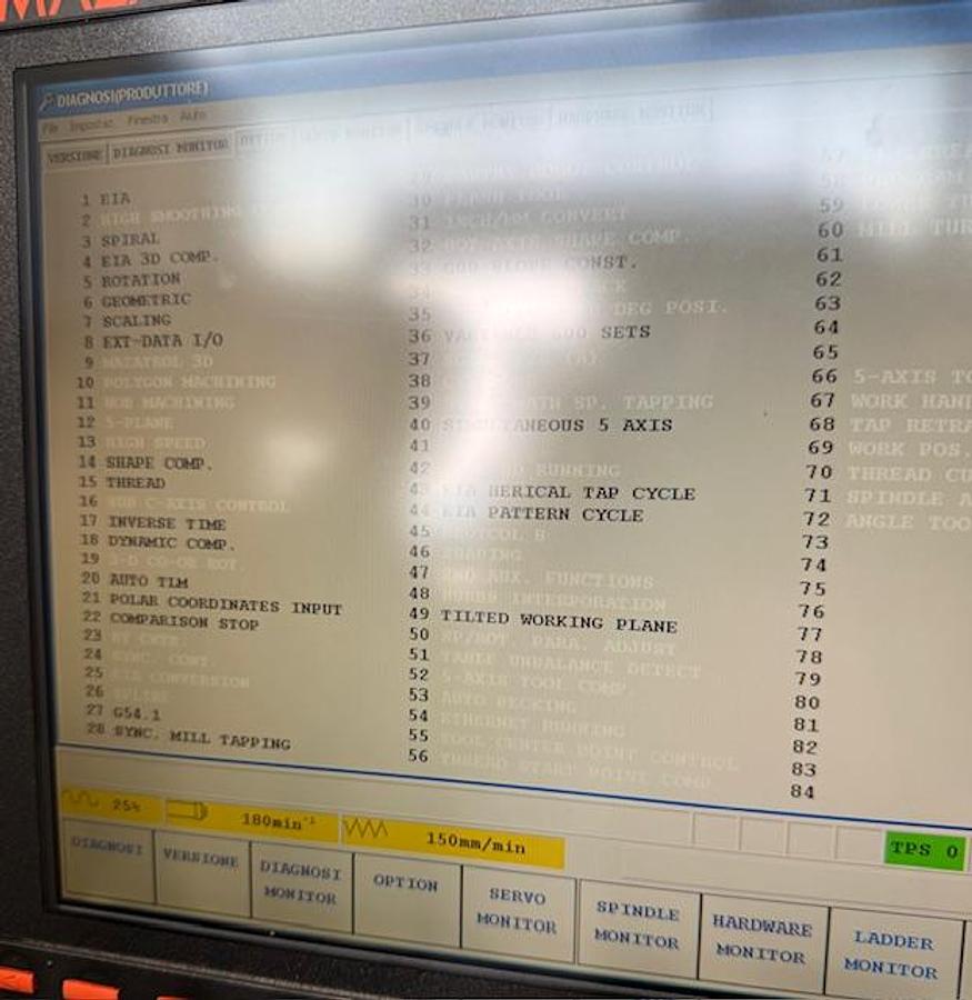 Usato Centro di lavoro a 5 assi Mazak Mod. Variaxis 500/5x Cambio pallet 