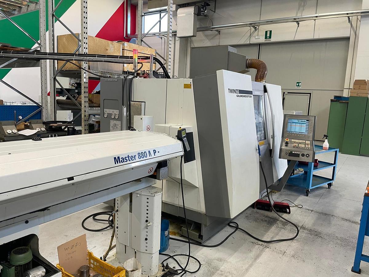 Usato TORNIO GILDEMEISTER TWIN 65 CON CARICATORE IEMCA MASTER 880
