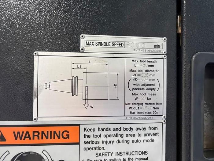 Usato Centro di lavoro verticale usato Mazak MTV655/60N