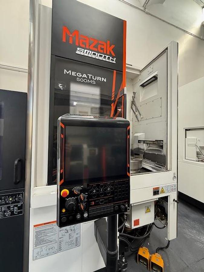 Usato Tornio verticale usato Mazak Megaturn 500 MS Sinistro