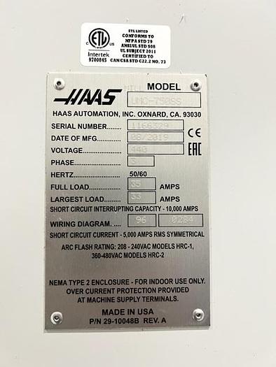 Usato 2019 HASS UMC-750SS