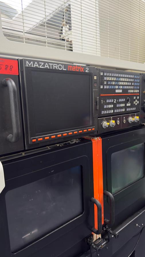 Usato Tornio usato Mazak Multiplex 6200 Y completo di GL 100 a vassoi