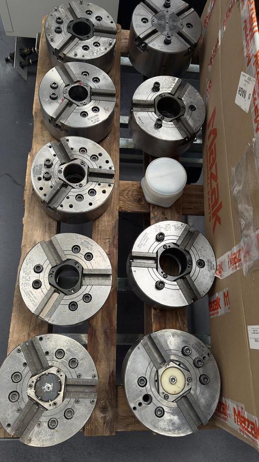 Usato Tornio usato Mazak Multiplex 6200 Y completo di GL 100 a vassoi