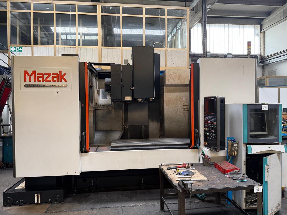 Usato Centro di lavoro verticale usato Mazak MTV655/60N