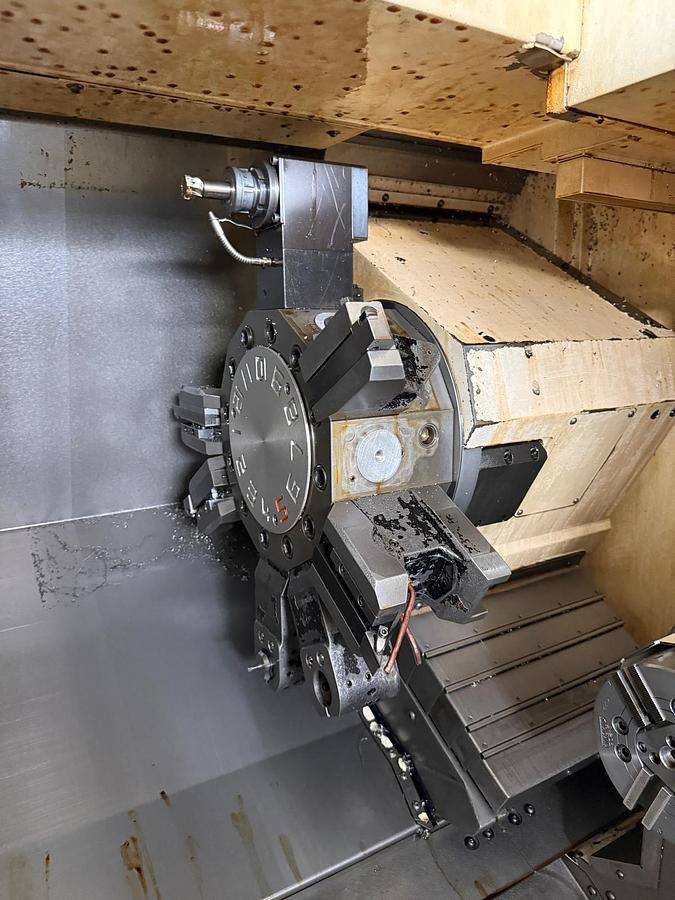 Usato TORNIO ORIZZONTALE MAZAK USATO  QTN 250 II MSY COMPLETO DI CARICO E SCARICO MECCANO 