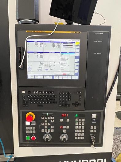 Usato 11/2021 CENTRO DI LAVORO A CNC HYUNDAI-WIA MODELLO KF6700II