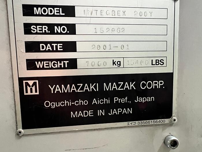Usato 2001 MAZAK INTEGREX 200 Y