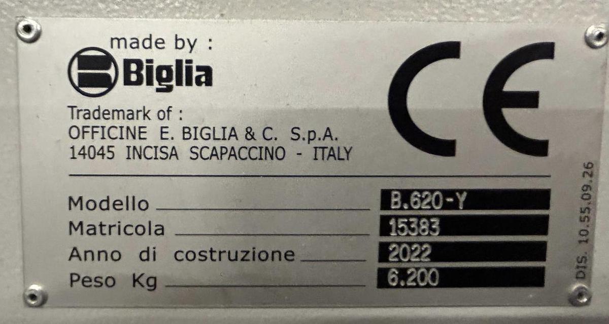 Usato BIGLIA B.620-Y
