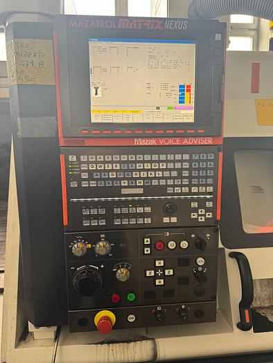 Usato Tornio orizzontale Cnc usato Mazak QT350 IIM-1500