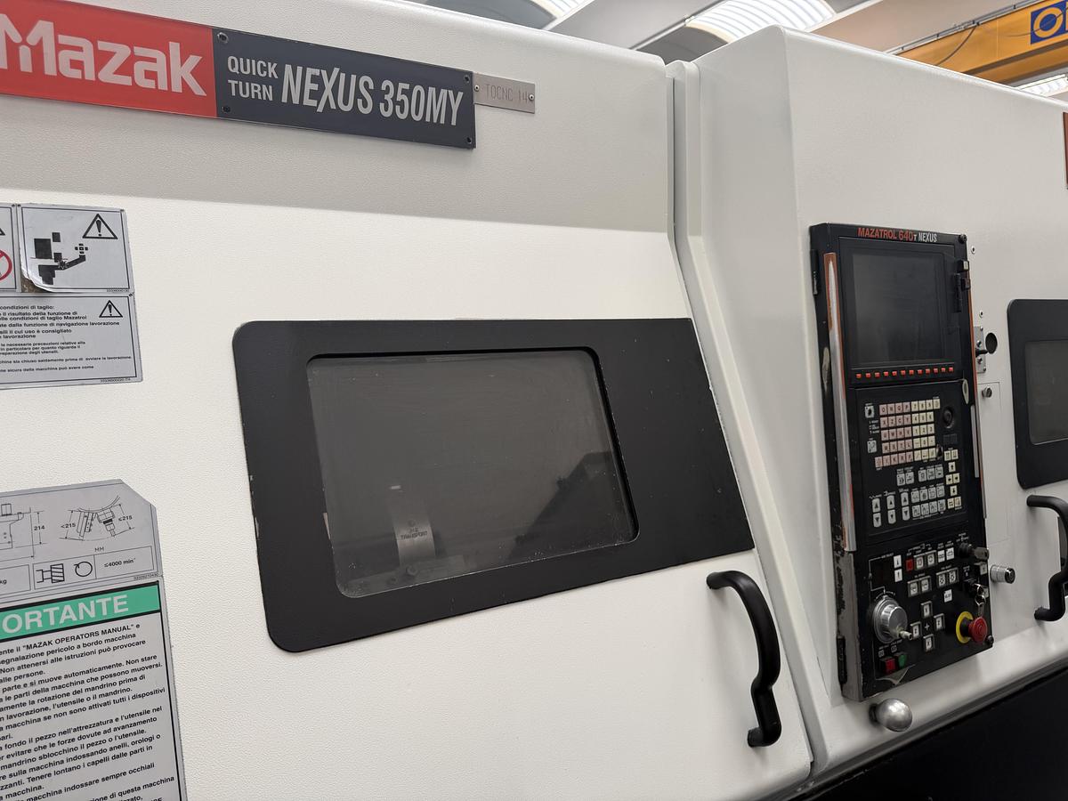 Usato TORNIO ORIZZONTALE USATO MAZAK QTN 350 MY X 1500