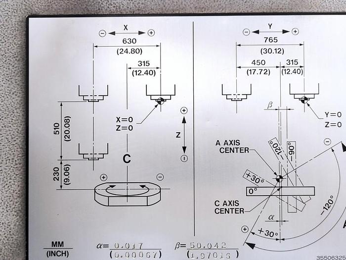 Usato 2004 MAZAK VARIAXIS 630-5X