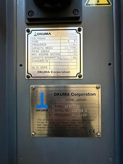 Usato TORNIO ORIZZONTALE CNC OKUMA LB3000EX MY