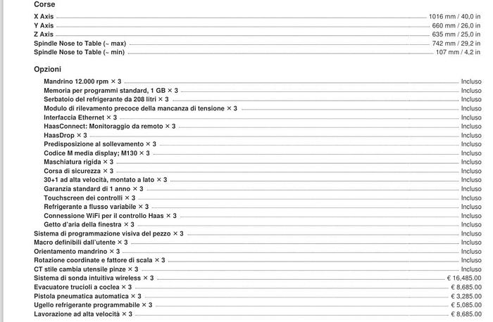 Usato 2019 Centro verticale Hass VF-3SSYT