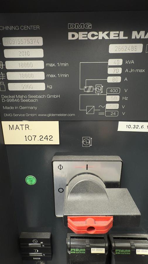 Usato Centro verticale 5 assi DMG MORI DMU 50 Evo